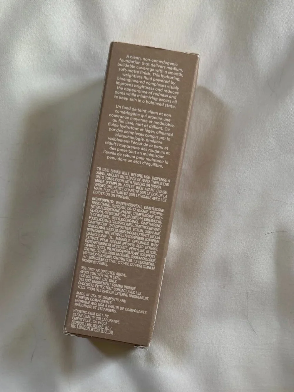 Rose Inc Softlight Skin Smoothing Liquid Foundation, 3N Fair Neutral